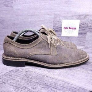Cole Haan Nike Air Split Toe Lace Up Leather Oxford Brown Men's sz 8.5